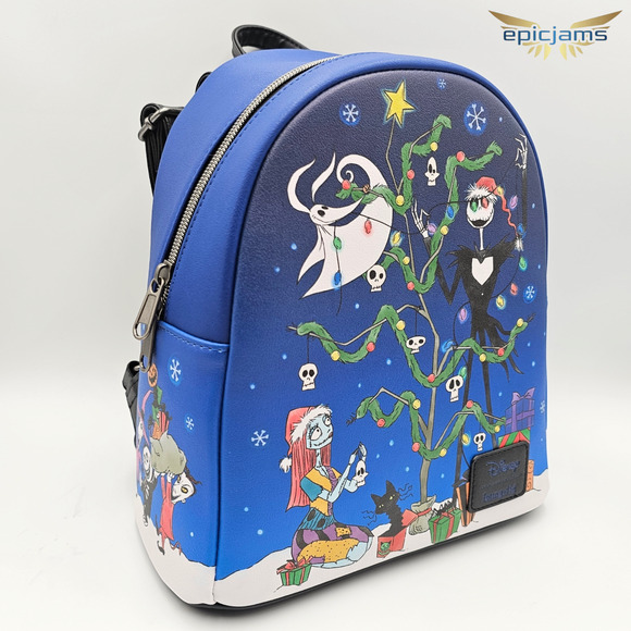 Loungefly The Nightmare Before Christmas Holiday Decorating Mini Backpack  main image 4